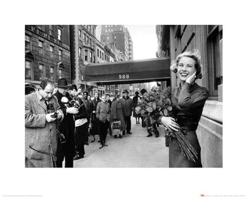 Stampa Artistica Time Life Grace Kelly-New York 40 x 50 cm Carta Multicolore 40 x 50 x 1.3 cm