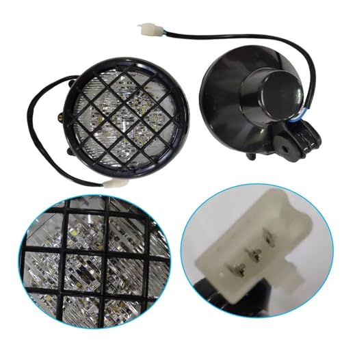 Phares de moto LED pour Warrior 350, optique avant de remplacement pour quad 1987-2006