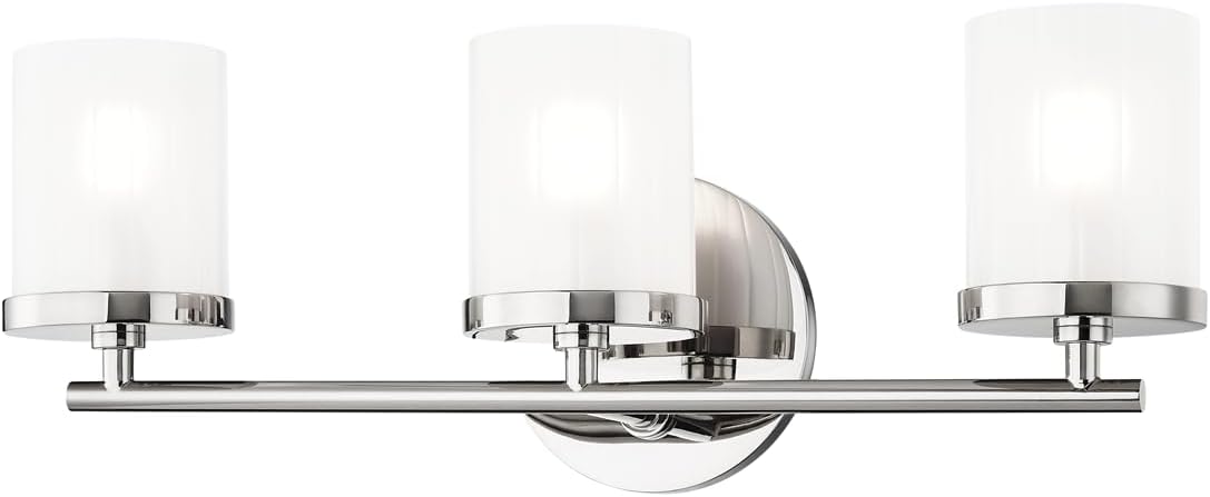 MITZI HUDSON VALLEY LIGHTING Ryan-Three Light Bath Bracket in Style-17.5 Inches Wide by 6.25 Inches High-Aged Brass Finish