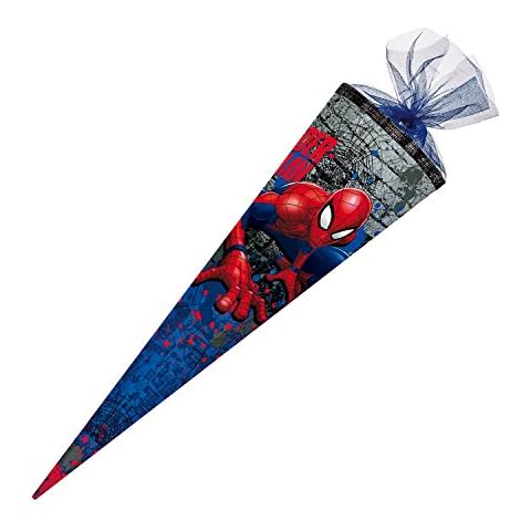 Nestler 6859416 Schultüte Spiderman, 85 cm 6-eckig Cover