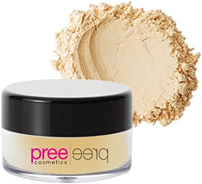 HD Finishing Powder - Barely There - Banana colored loose translucent finishing powder by Pree Cosmetics