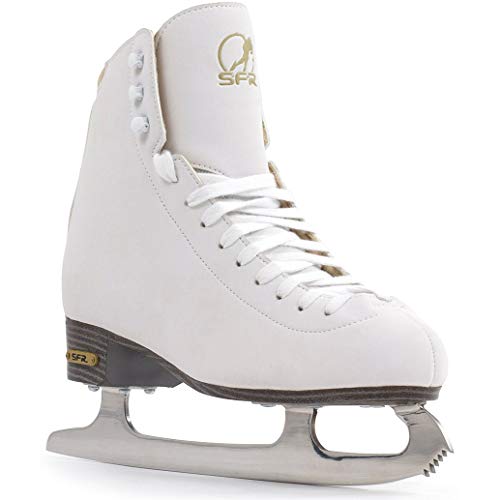 Sfr Skates Serene Ice Skates Patines Patinaje Infantil, Juventud Unisex, Blanco (White), 33