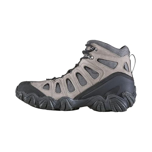 Oboz Men's Sawtooth II Mid Hiking Boot, Ash, 10 Medium