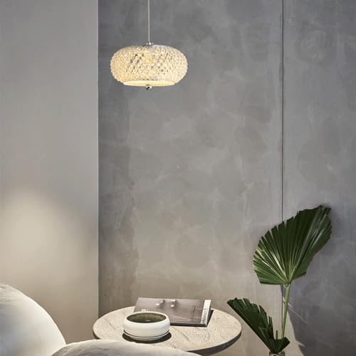Lámpara de techo colgante de altura ajustable con led pequeño para mesa de comedor y bar 4