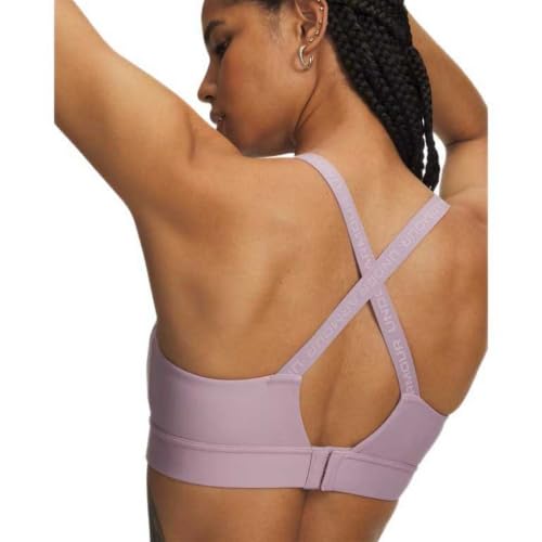 Image of Under Armour Women's Armour Mid Heathered Sports Bra