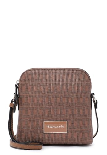 Sac à épaule Tamaris Jody cappuccino, besace marron clair chic