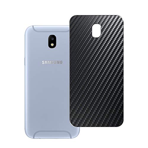 Puccy 2 Pack Back Screen Protector Film, compatible with Samsung Galaxy J7 2017 / J7 PRO j7+ / j7 plus Black Carbon TPU Guard Cover （ Not Tempered Glass/Not Front Screen Protectors ）
