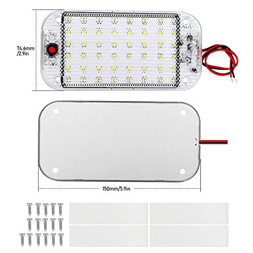 Falta luz maletero? Luces LED interior coche 12V apagan sombras 5