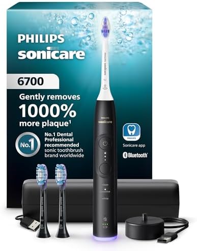 Amazon.com: Philips Sonicare 6700 Series Electric Toothbrush, Pressure ...