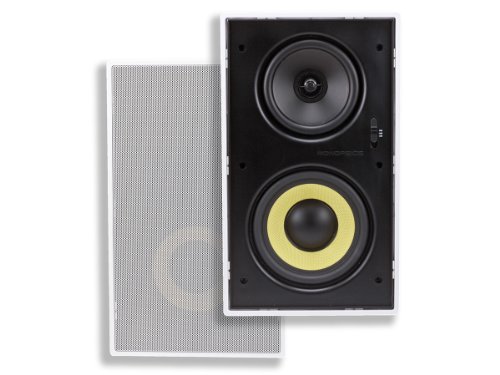 Monoprice - 107604 Aramid Fiber in-Wall Speakers