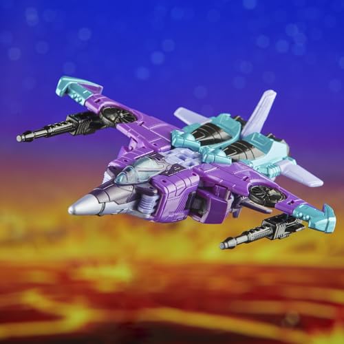 Transformers Legacy United Deluxe Class Cyberverse Universe Slipstream, 5.5-inch Converting Action F