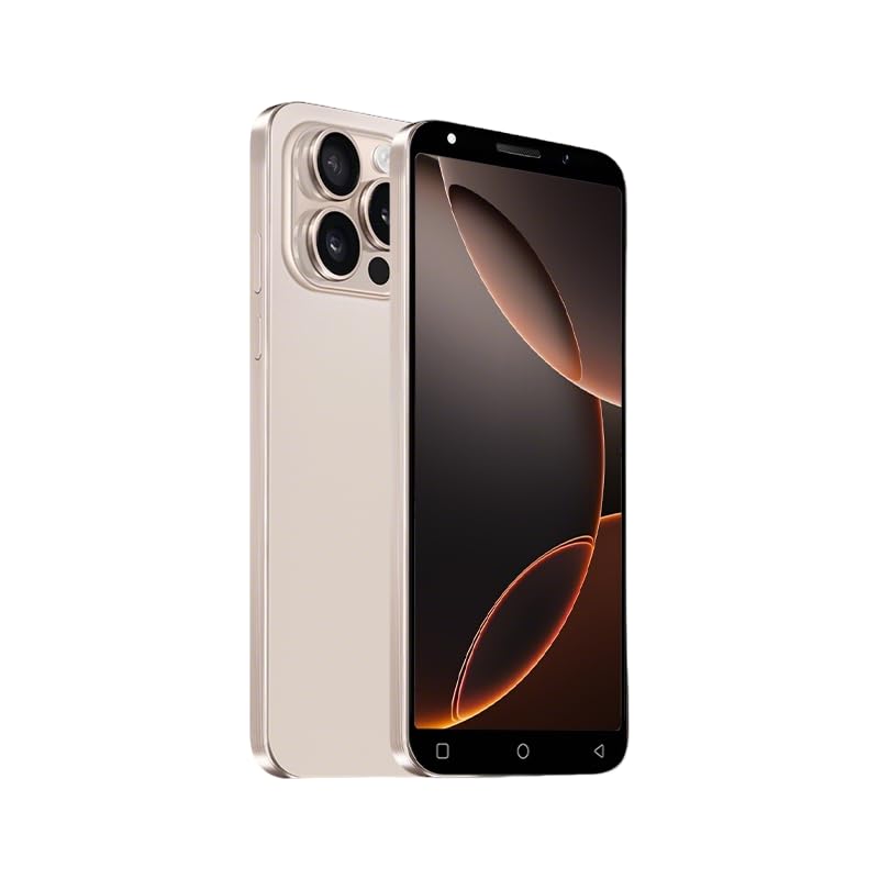 MTGud Teléfono Móvil 4G   2GB y 16GB / Ampliable hasta 128GB, Batería de Larga duración 3500mAh, Sistema Android 10.0, Dual SIM, Doble Cámara, GPS/WiFi/Reconocimiento Facial (MTGud16Pro Gold)