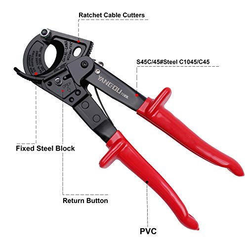 Ratcheting Cable Cutters---HS325
