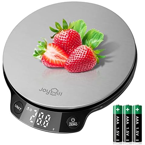 JOYHILL Lebensmittelwaage, 5kg/0.1g Digitale Küchenwaage Cover