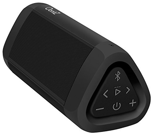 OontZ Angle 3 Ultra - Portable Bluetooth Speaker, 14 Watts, Bigger Bass, Hi-Quality Sound, 100 Ft Wireless Range, Play Two Speakers Together, IPX7 Waterproof, Home, Outdoor, Great Gift (Black)
