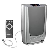 ele ELEOPTION Generador Ozono Purificador, Control Remoto Purificador de Aire con Pantalla táctil & Temporizador, para Fruta Vegetal Carne Comida Desin~fección, Eliminación Olor Interior