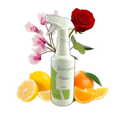 Empire 16oz Linen Spray Air Freshener with Orange, Jasmine, Amber, & More Notes for bedding, pillows, sheets, room, and car