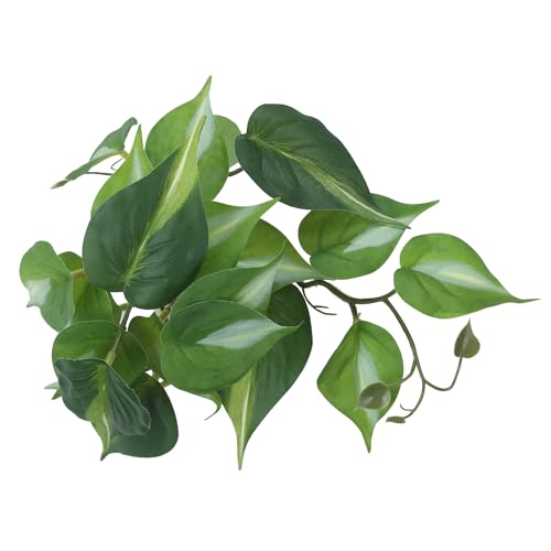 IBWell Fake Reptile Plants for Reptile Terrarium Plants, Reptile Plant D&eacute;cor, Turtle Tank Plants...