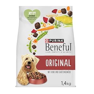 Beneful – Beneful Original Hundefutter trocken, mit Rind und Gartengem