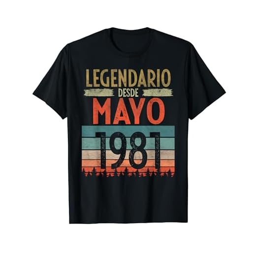 Mayo 1981 Vintage - 42 Años Regalo Cumpleaños Hombre Camiseta