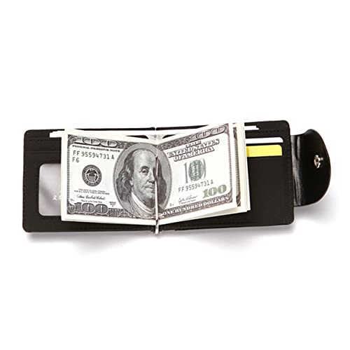 Practical Men's Wallet Compact - Card Holder Unique Design for Daily Use Multi-purpose Clutch Purse and Money Storage Creative Card Case3