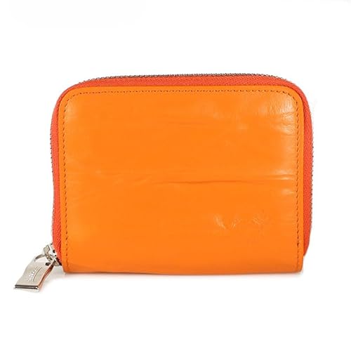 [オロビアンコ] Orobianco日本初上陸モデル ラウンドファスナー スマートウォレット 本革 レザー メンズ レディース[イタリア製] 財布 レザー財布 レザー ブランド シンプル プレゼント ギフト JHOMOT ジョーモット (オレンジ(ARANCIONE)) [並行輸入品]