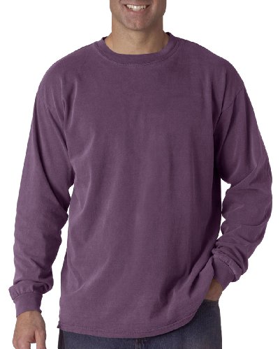Image of Comfort Colors Men's Ringspun Garment-Dyed Long-Sleeve T-Shirt