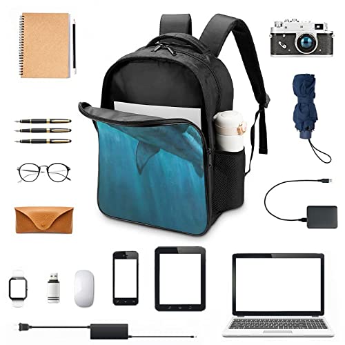 Sac à dos d'école de mode Requin 3D confortable et spacieux - 3