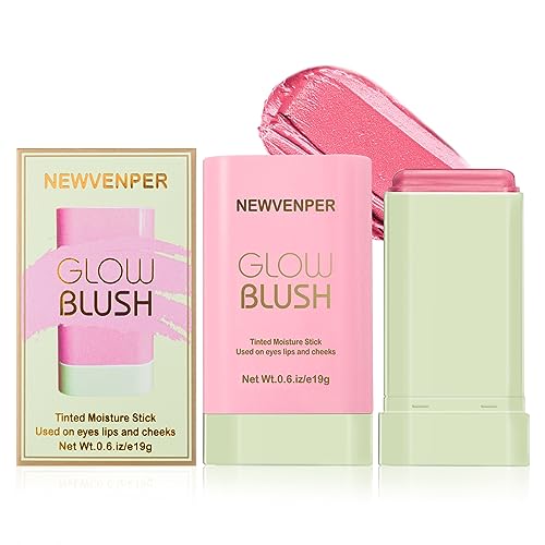 Waterproof Cream Blush Stick for Cheek, Eyes and Lip