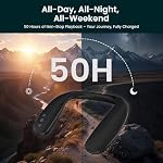 JY538 Bluetooth Neckband Speaker, Auracast Receiver, 50H Playtime - Image 3