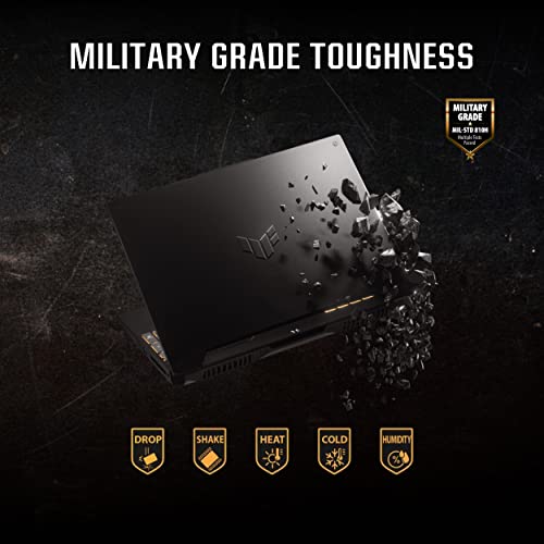 Asus TUF Gaming F15 Gaming Laptop, 15.6" 144Hz FHD IPS-Type Display, Intel Core i5-11400H Processor, GeForce RTX 3050 Ti, 16GB DDR4 RAM, 512GB PCIe SSD, Wi-Fi 6, Windows 11 Home, FX506HEB-RS53 - Notebook - Immagine 5