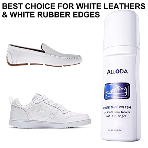 Alloda Shoe Cleaner+Shoe Whitener, Sneaker Cleaner, Brush-Shoe Cleaning Kit, (Clear) #TOP6