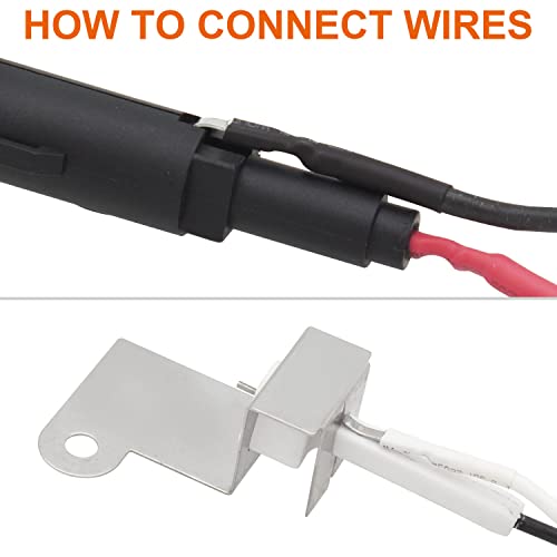 Image of DELSbbq 60092 Push‑Button Grill Igniter Kit - Compatible with Weber Q300 Q3000, Gas Grill Fire Starter Replacement for Weber 424001 426001
