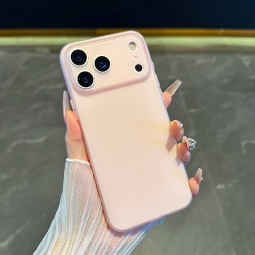 Coque iPhone 14 rose bonbon en silicone TPU pour un style chic et épuré