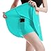Women Tennis Skirt Golf Skorts Athletic High Waisted with 2 Pockets Inner Shorts Sport Workout Pleated Pickleball (US, Alpha, Medium, Regular, Regular, Light Blue)