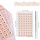 600 PCS Ear Seeds Akupunkturpflaster,Ohrakupunktur Nadeln,Ohrsamen Akupunktur,Ohrakupunktmassagen und Pflege,für Sportler Büroangestellte,mit Pinzette und Ohrlöffel