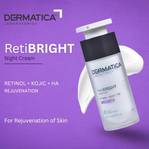 Image of Dermatica RetiBright Night Cream | For Rejuvenation of Skin | 30ml