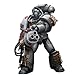 JOYTOY Warhammer 40K Action Figure Grey Knights Strike Squad Grey Knight with Psilencer Anime Collection Model 1/18 Christmas, Birthday Gift