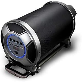 Cigii S36 speaker laid horizontally, showing side panel