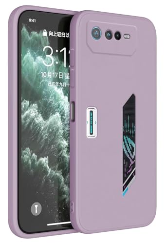 Topme Funda para Teléfono para ASUS ROG Phone 6 / ROG Phone 6D (6.78' Inches), Funda para Teléfono Móvil con Patrón Pintado Transparente de Silicona Suave de TPU - TulipáN