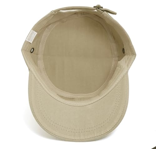 Image of Unisex Basic Cadet Army Caps Everyday Military Style Hat