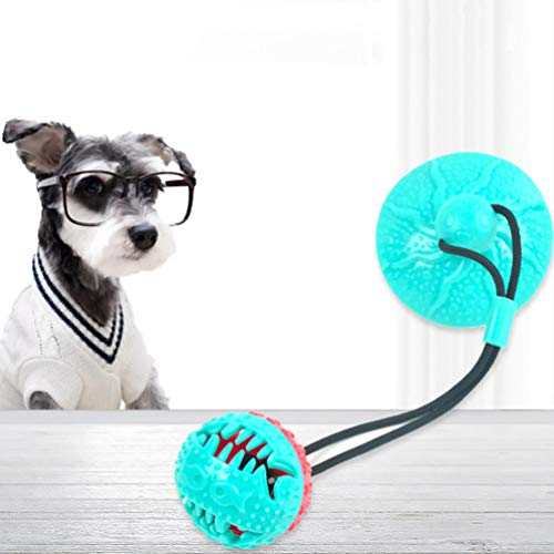 POPETPOP Ventosa Brinquedo para Cão Brinquedo Multifuncional para Cão Mastigar Cachorrinho Dentição