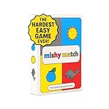 Mishy Match Award-Winning Card Game for Adults & Teens - Hilarious Brain-Melting Party Game - Silly Gifts for Adults & Teens - Mensa Games - Funny Party Games