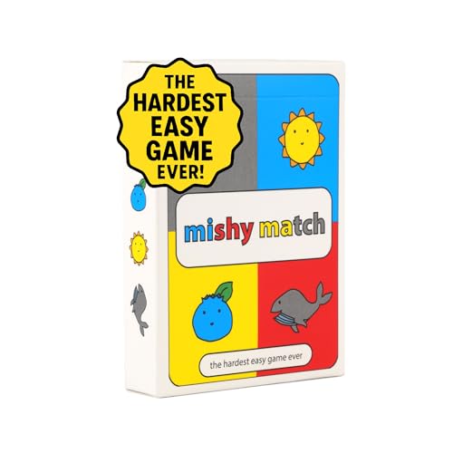 Mishy Match Award-Winning Card Game for Adults & Teens - Hilarious Brain-Melting Party Game - Fun...