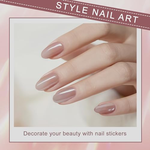 Zosutetoxo 24 szt. French Tip Press On Nails Sztuczne paznokcie w kształcie migdałów z chromowanym wzorem średnie paznokcie pełne pokrycie zestaw do stylizacji paznokci