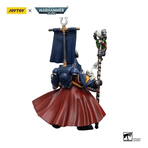 Joy Toy (CN) JoyToy Warhammer 40K: Ultramarines Chief Librarian Tigurius 1:18 Scale Action Figure, Multicolor, 4.88 inches - Image 4