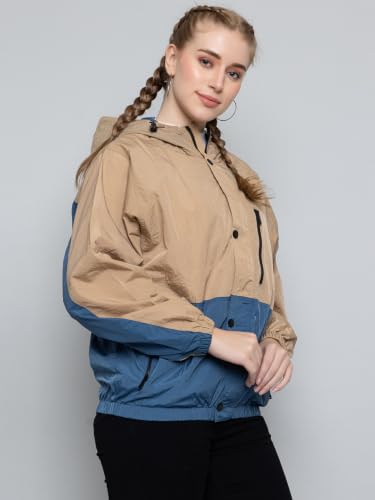 Image of CHKOKKO Sunscreen Jacket for Women Hooded Zipper Sports Jacket | UV Protection | Sun Protective | Lightweight Water Resistant | Riding Biker | Outdoor Travel Gym Running