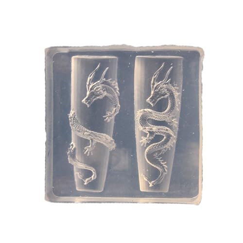 Moldes de uñas resistentes para decoración de uñas 3D con diseño de flores de rosa, para proyectos creativos de fundición de resina y decoración de uñas