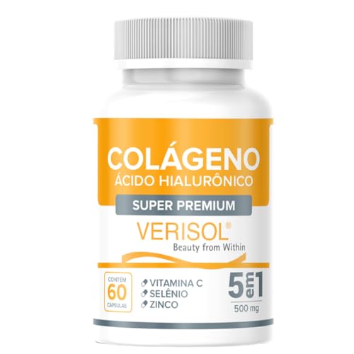 Colágeno Hidrolisado Verisol Premium Original com Vitamina C e Zi...