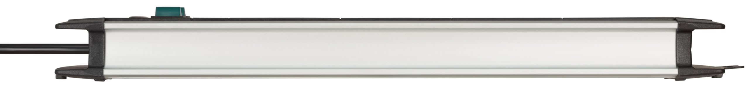 BRENNENSTUHL 1391000916 - Base múltiple Premium-Alu-Line Technics con 2 y 3 interruptores (16 tomas)